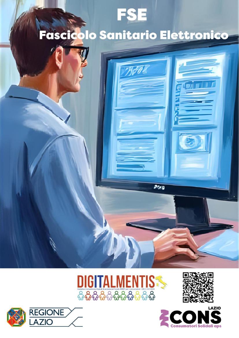 Copertina della guida Digitalmentis dedicata a Fascicolo Sanitario Elettronico