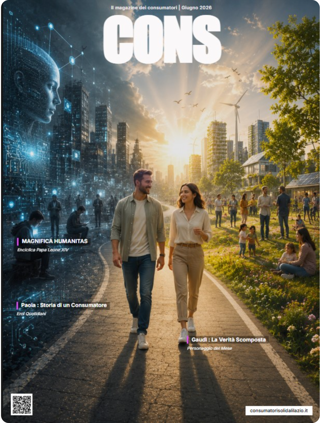Copertina MAGAZINE Giugno 2026 — CONS Lazio