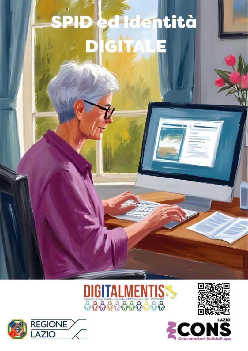 Copertina della guida Digitalmentis dedicata a SPID – Identità digitale