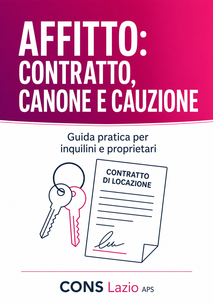 Affitto: contratto, canone e deposito cauzionale
