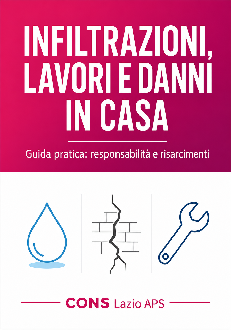 Infiltrazioni, lavori e danni in casa