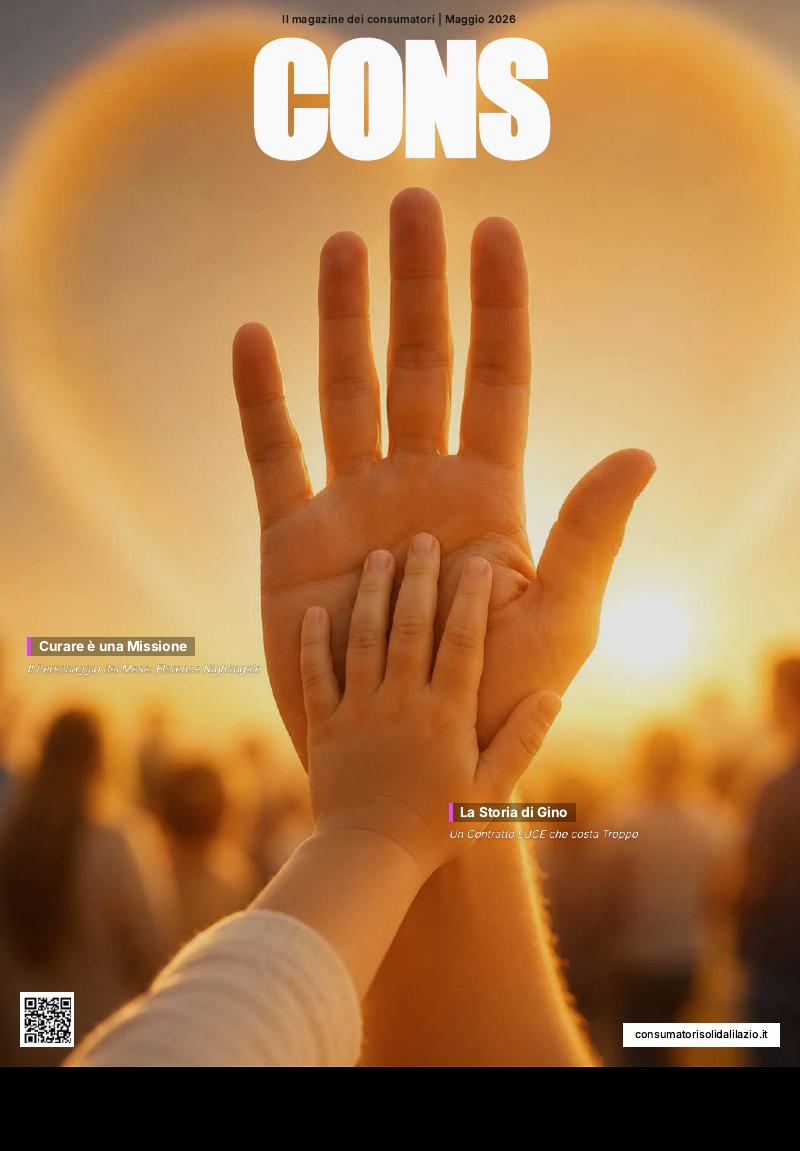 Copertina Magazine dei Consumatori — Maggio 2026