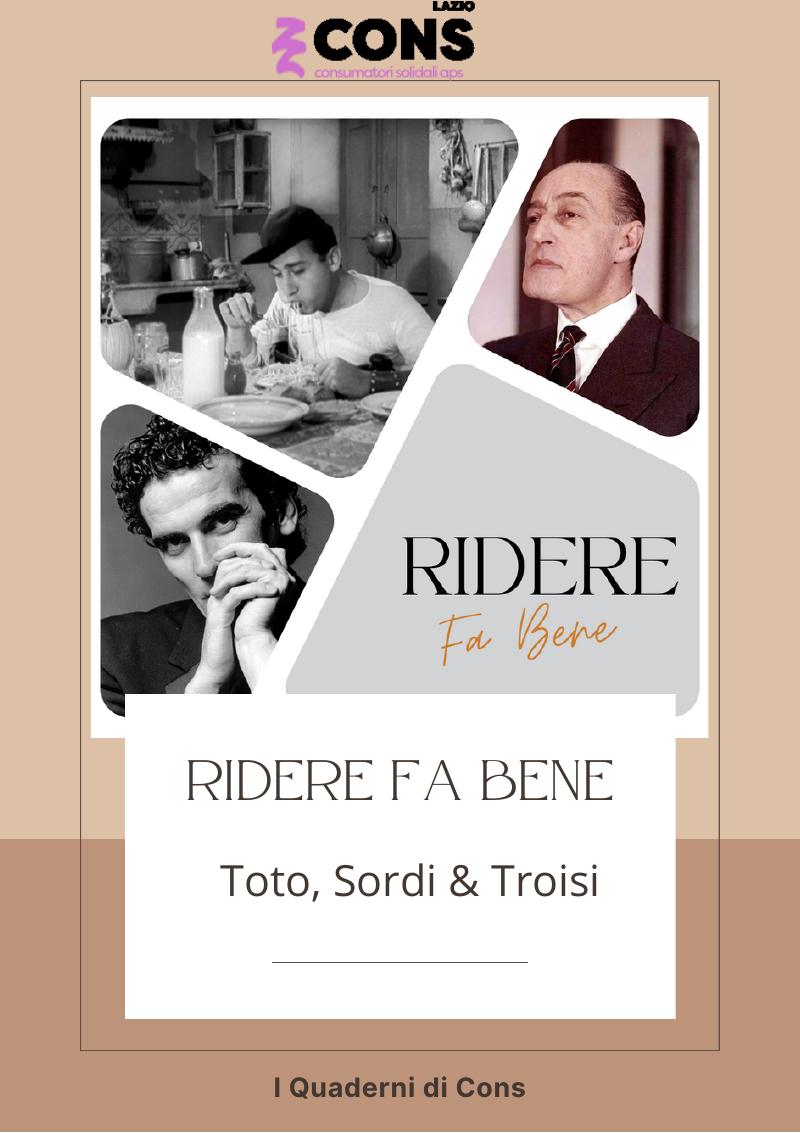 Copertina Ridere fa Bene — I Quaderni di CONS